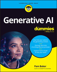 Couverture de l’ouvrage Generative AI For Dummies