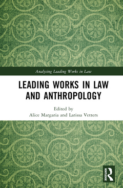 Couverture de l’ouvrage Leading Works in Law and Anthropology