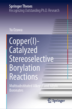 Couverture de l’ouvrage Copper(I)-Catalyzed Stereoselective Borylation Reactions