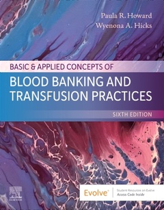 Couverture de l’ouvrage Basic & Applied Concepts of Blood Banking and Transfusion Practices
