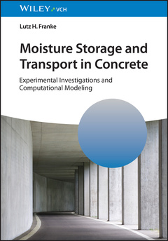 Couverture de l’ouvrage Moisture Storage and Transport in Concrete