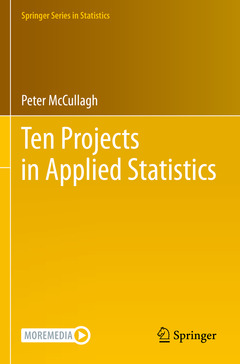 Couverture de l’ouvrage Ten Projects in Applied Statistics