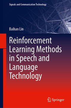 Couverture de l’ouvrage Reinforcement Learning Methods in Speech and Language Technology