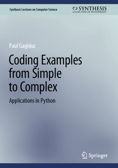 Couverture de l’ouvrage Coding Examples from Simple to Complex 