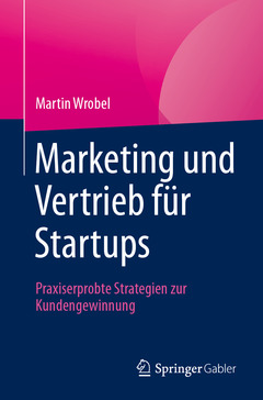 Cover of the book Marketing und Vertrieb für Startups