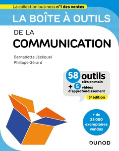 Couverture de l’ouvrage La boîte à outils de la Communication - 5e éd.