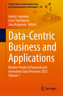 Couverture de l’ouvrage Data-Centric Business and Applications