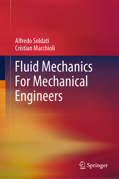Couverture de l’ouvrage Fluid Mechanics For Mechanical Engineers