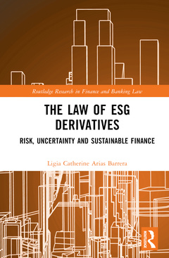 Couverture de l’ouvrage The Law of ESG Derivatives