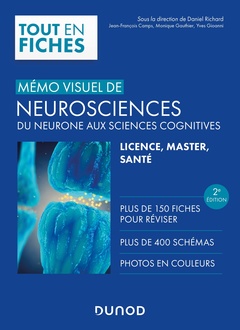Couverture de l’ouvrage Mémo visuel de neurosciences - 2e éd.