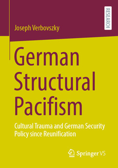 Couverture de l’ouvrage German Structural Pacifism