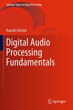 Couverture de l’ouvrage Digital Audio Processing Fundamentals