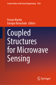 Couverture de l’ouvrage Coupled Structures for Microwave Sensing