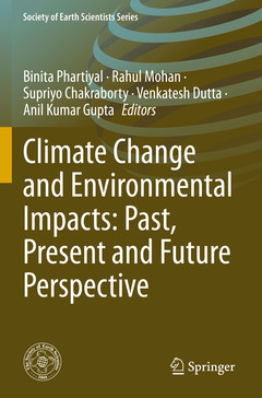 Couverture de l’ouvrage Climate Change and Environmental Impacts: Past, Present and Future Perspective