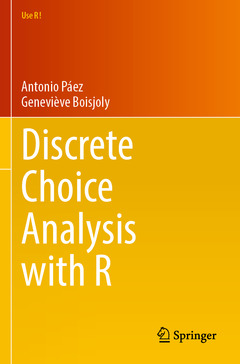 Couverture de l’ouvrage Discrete Choice Analysis with R