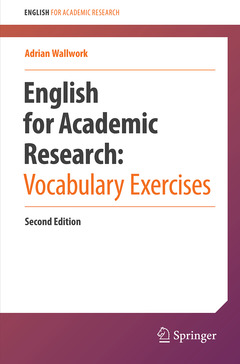 Cover of the book English for Academic Research: Vocabulary Exercises