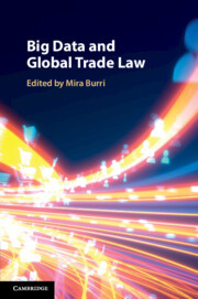 Couverture de l’ouvrage Big Data and Global Trade Law