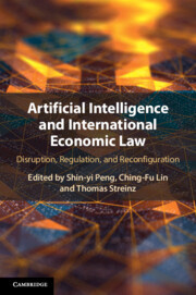 Couverture de l’ouvrage Artificial Intelligence and International Economic Law
