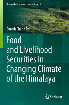 Couverture de l’ouvrage Food and Livelihood Securities in Changing Climate of the Himalaya