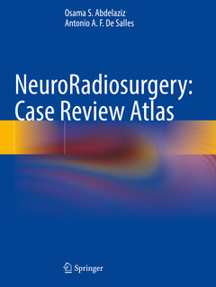 Couverture de l’ouvrage NeuroRadiosurgery: Case Review Atlas