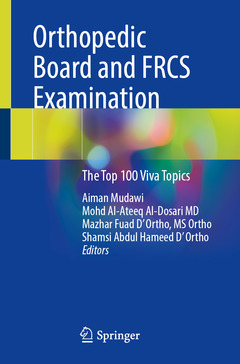 Couverture de l’ouvrage Orthopedic Board and FRCS Examination