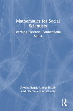 Couverture de l’ouvrage Mathematics for Social Scientists