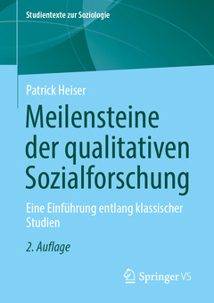 Couverture de l’ouvrage Meilensteine der qualitativen Sozialforschung