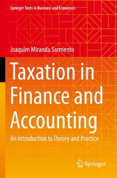 Cover of the book Taxation in Finance and Accounting