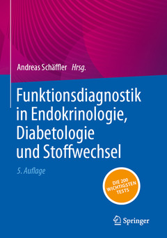 Couverture de l’ouvrage Funktionsdiagnostik in Endokrinologie, Diabetologie und Stoffwechsel