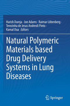 Couverture de l’ouvrage Natural Polymeric Materials based Drug Delivery Systems in Lung Diseases