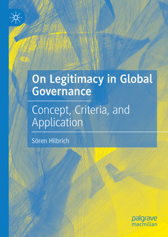 Couverture de l’ouvrage On Legitimacy in Global Governance