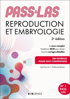 Couverture de l’ouvrage PASS & LAS Reproduction et Embryologie 2e éd.