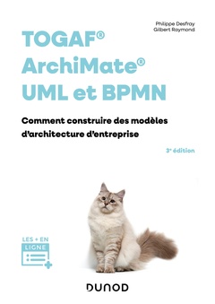 Couverture de l’ouvrage TOGAF, Archimate, UML et BPMN - 3e éd.