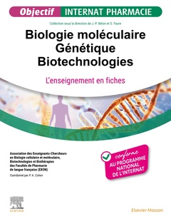 Couverture de l’ouvrage Biologie Moléculaire - Génétique - Biotechnologies