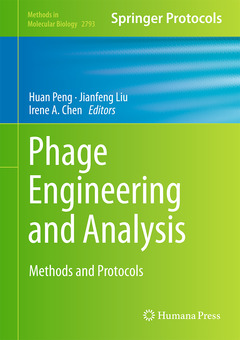 Couverture de l’ouvrage Phage Engineering and Analysis