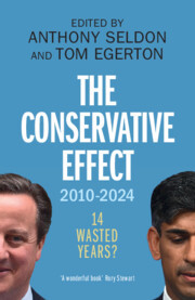 Couverture de l’ouvrage The Conservative Effect, 2010–2024