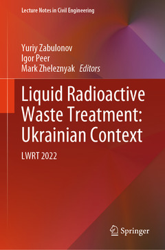 Couverture de l’ouvrage Liquid Radioactive Waste Treatment: Ukrainian Context