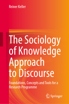 Couverture de l’ouvrage The Sociology of Knowledge Approach to Discourse