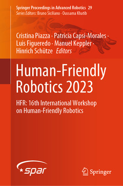 Cover of the book Human-Friendly Robotics 2023