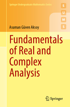 Couverture de l’ouvrage Fundamentals of Real and Complex Analysis