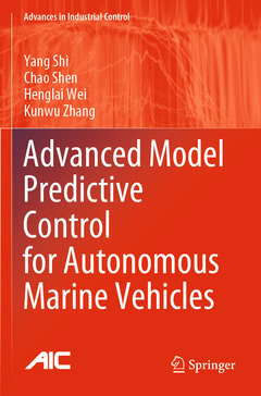 Couverture de l’ouvrage Advanced Model Predictive Control for Autonomous Marine Vehicles