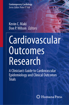 Couverture de l’ouvrage Cardiovascular Outcomes Research