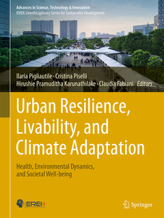 Couverture de l’ouvrage Urban Resilience, Livability, and Climate Adaptation