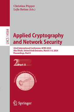 Cover of the book Applied Cryptography and Network Security