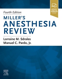 Couverture de l’ouvrage Miller's Anesthesia Review