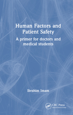 Couverture de l’ouvrage Human Factors and Patient Safety