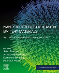 Couverture de l’ouvrage Nanostructured Lithium-ion Battery Materials