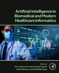Couverture de l’ouvrage Artificial Intelligence in Biomedical and Modern Healthcare Informatics
