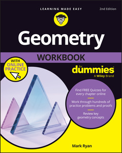 Couverture de l’ouvrage Geometry Workbook For Dummies