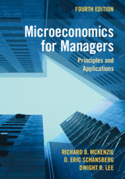 Cover of the book Microeconomics for Managers